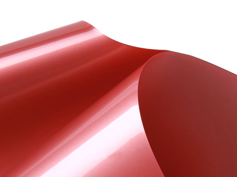 Teto de teto em PVC vermelho Film-12 Teto de teto em PVC vermelho Film-12
