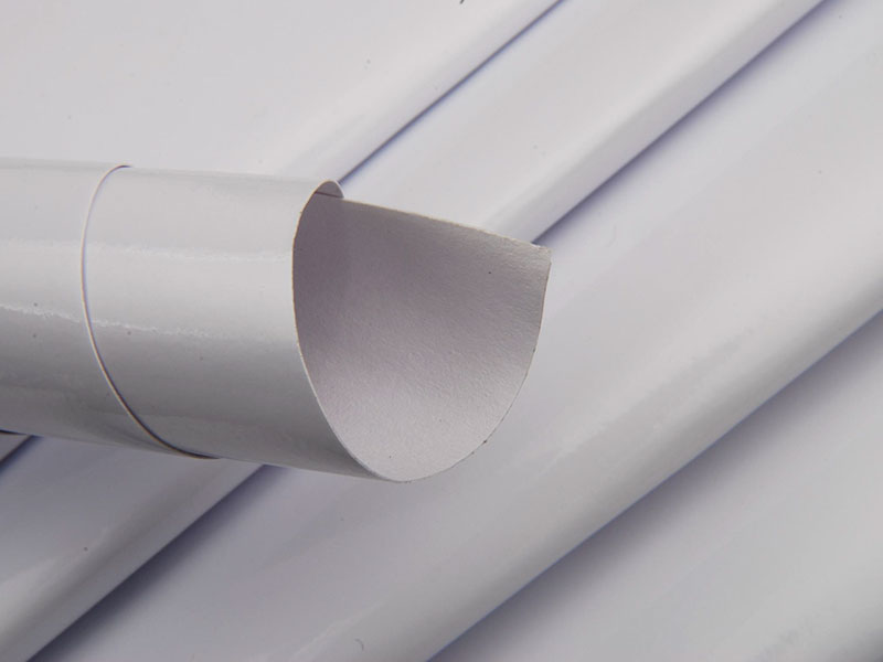 Branco Impressão Digital Self Adhesive Vinyl Rolls 140gsm