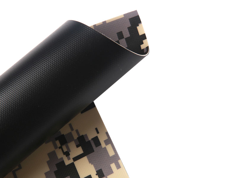 0.9 mm 1100GSM 1000D28X26 Barco Inflável Camuflado PVC Tecido hermético 0.9 mm 1100GSM 1000D28X26 Barco Inflável Camuflado PVC Tecido hermético