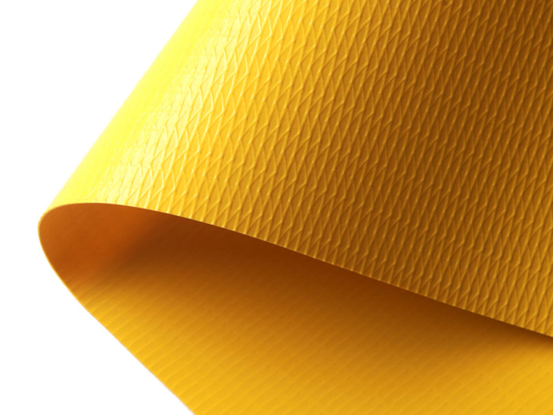 340GSM Mangueira de duto de ar PVC Tecido de Poliéster Laminado