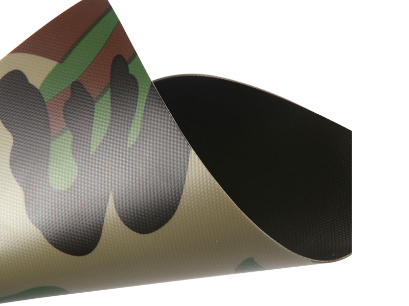 0.52 mm 650GSM 1000D23X23 Camuflagem Tecido Inflável de PVC Hermético  0.52 mm 650GSM 1000D23X23 Camuflagem Tecido Inflável de PVC Hermético