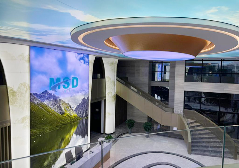 Lobby da fábrica